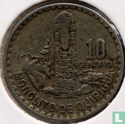 Guatemala 10 Centavo 1971 (Typ 2) - Bild 2