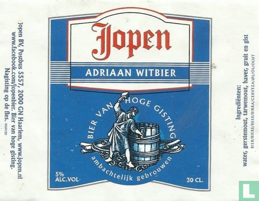 Adriaan Witbier(30cl) - Image 1