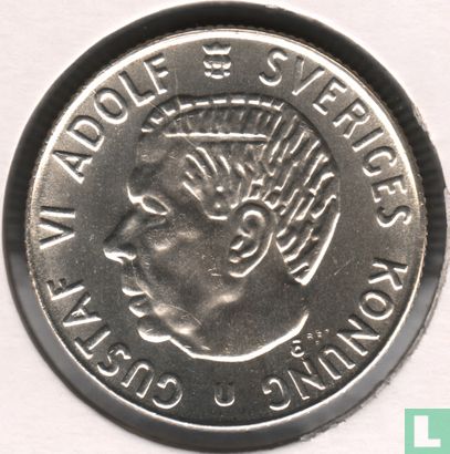 Suède 1 krona 1965 - Image 2