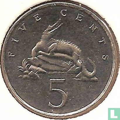 Jamaica 5 cents 1992 - Image 2