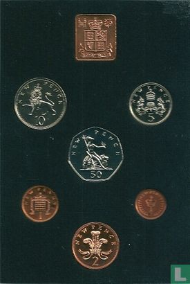 United Kingdom mint set 1971 (PROOF) - Image 2