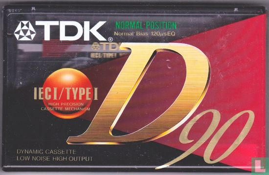 TDK D90 cassette - Afbeelding 1