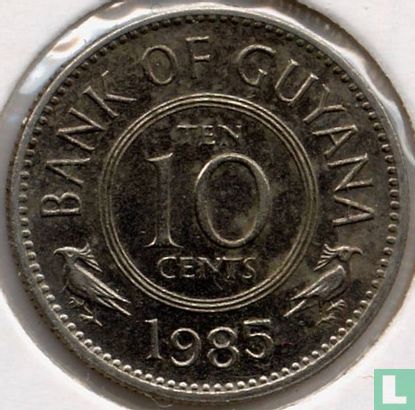 Guyana 10 cents 1985 - Afbeelding 1