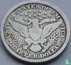 Verenigde Staten ¼ dollar 1896 (O) - Afbeelding 2