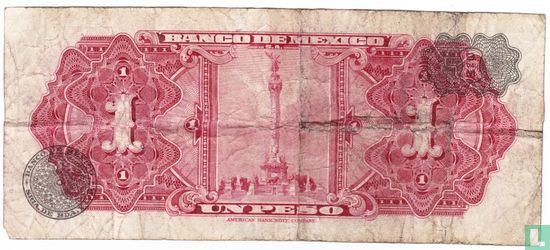 Peso Mexique 1 1967 - Image 2