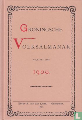 Groningsche Volksalmanak 1900 - Afbeelding 1