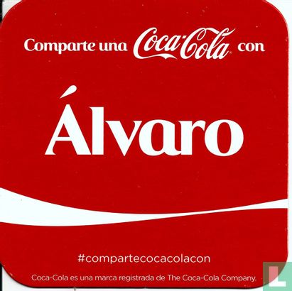Comparte una Coca-Cola con Alvaro