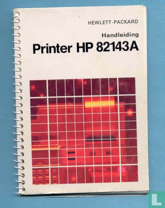 HP 82143A printer handleiding