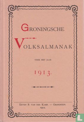 Groningsche Volksalmanak 1913 - Afbeelding 1