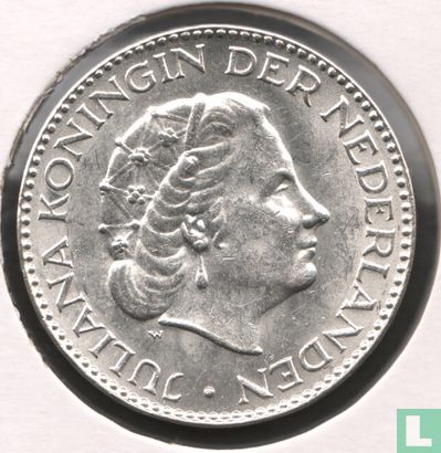 Niederlande 1 Gulden 1955 (Typ 2) - Bild 2