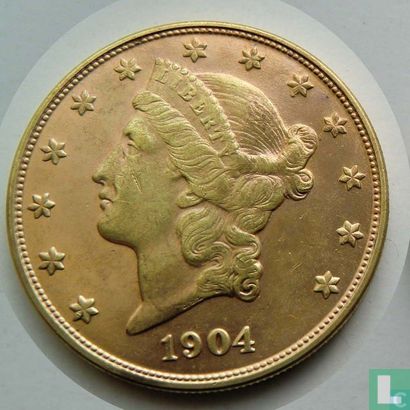 Verenigde Staten 20 Dollars 1904 - Image 2