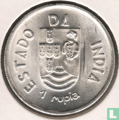 Portugiesisch-Indien 1 Rupia 1935 - Bild 2