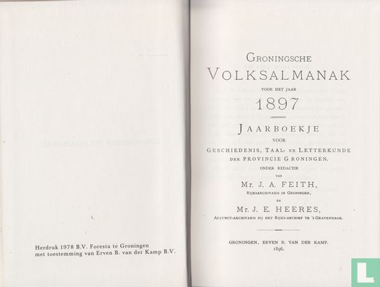 Groningsche Volksalmanak 1897 - Image 3