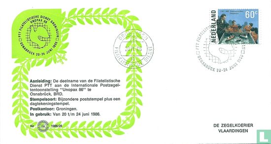 Postzegeltentoonstelling Unopax Osnabrück
