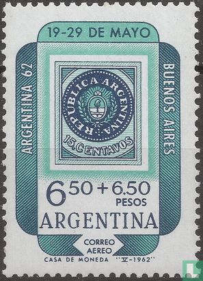 Postzegeltentoonstelling Argentina 62