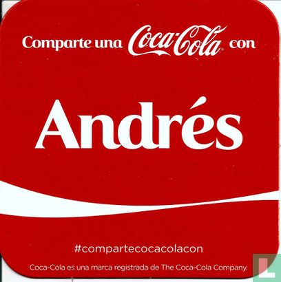 Comparte una Coca-Cola con Andrés