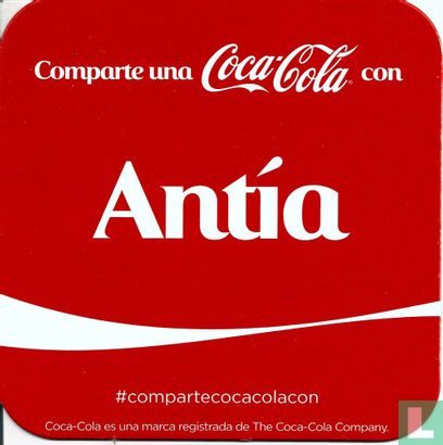 Comparte una Coca-Cola con Antía
