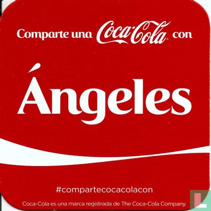 Comparte una Coca-Cola con Angeles
