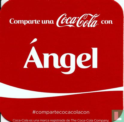 Comparte una Coca-Cola con Angel