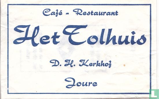 Café Restaurant Het Tolhuis  - Afbeelding 1