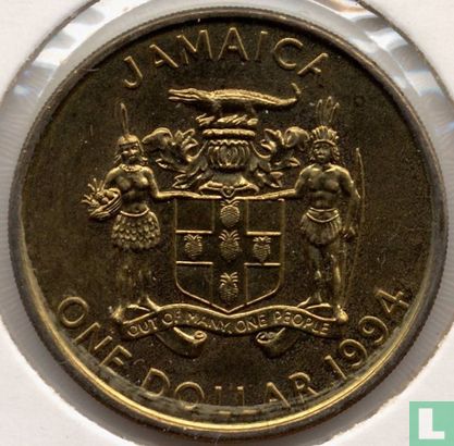 Jamaika 1 Dollar 1994 (Typ 1) - Bild 1