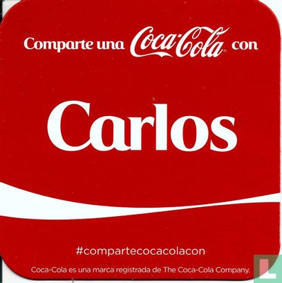 Comparte una Coca-Cola con Carlos