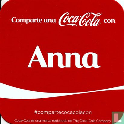 Comparte una Coca-Cola con Anna