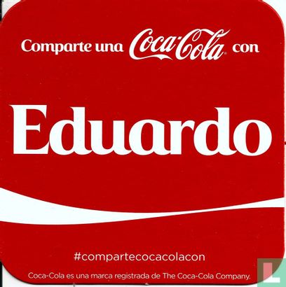 Comparte una Coca-Cola con Eduardo
