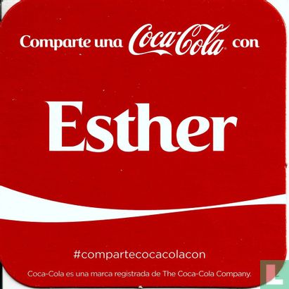 Comparte una Coca-Cola con Esther