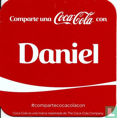 Comparte una Coca-Cola con Daniel
