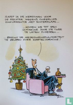 Sleep ik de kerstman voor de rechter wegens oneerlijke concurrentie met Sinterklaas ... - Afbeelding 1