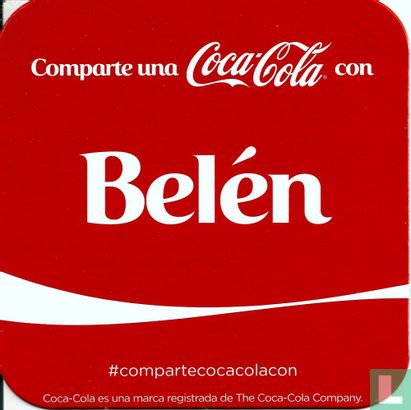 Comparte una Coca-Cola con Belén