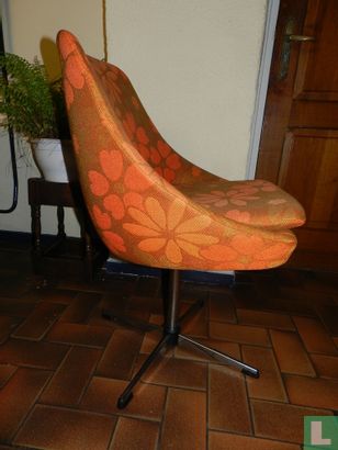 Retro fauteuiltje met bloemenmotief - Image 3