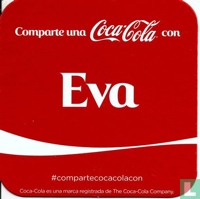 Comparte una Coca-Cola con Eva