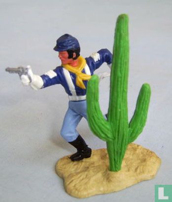 Soldaat  achter cactus - Afbeelding 1