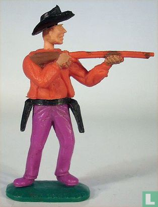 Cowboy met geweer