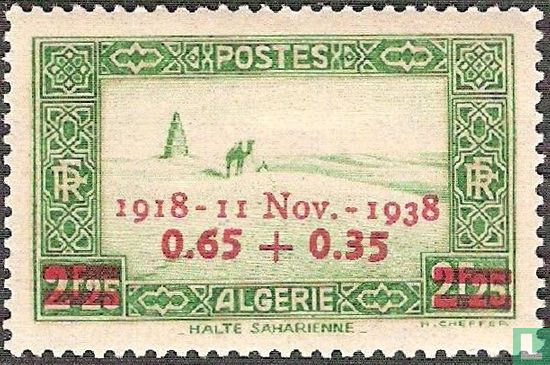 Halte saharienne (Armistice 11-11-18)