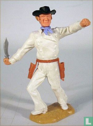 Cowboy with knife