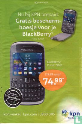 Gratis beschermhoesje voor je Blackberry