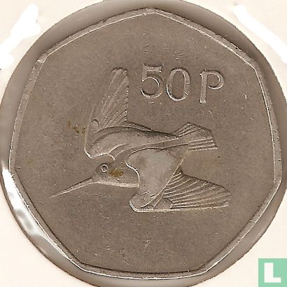 Ierland 50 pence 1981 - Afbeelding 2