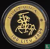 Litouwen 100 litu 2009 (PROOF) "1000th Anniversary of the name Lithuania" - Afbeelding 1