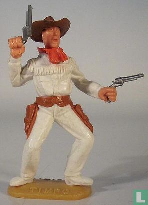 Cowboy mit revolvers