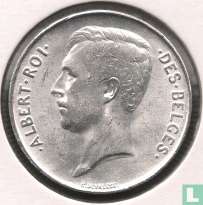 Belgique 1 franc 1914 (FRA) - Image 2