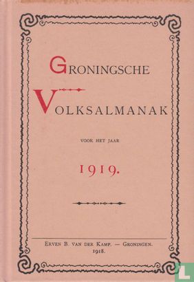 Groningsche Volksalmanak 1919 - Afbeelding 1