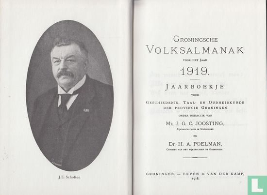 Groningsche Volksalmanak 1919 - Image 3