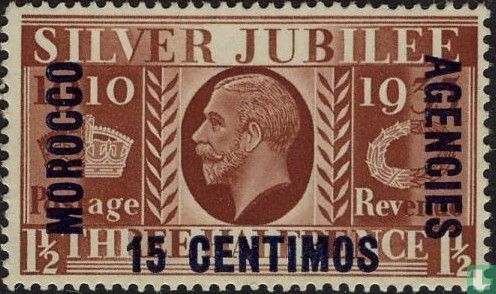 Koning George V - Zilveren jubileum