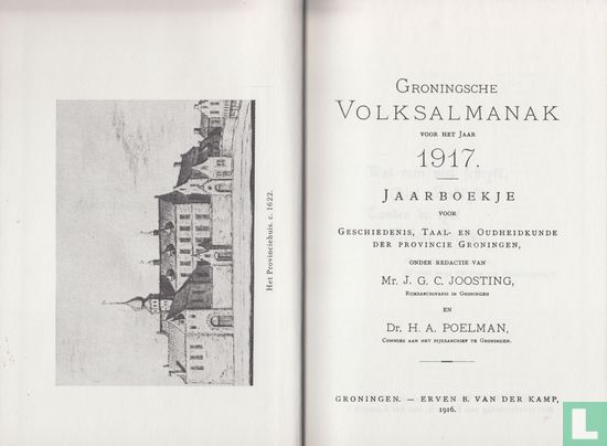 Groningsche Volksalmanak 1917 - Image 3