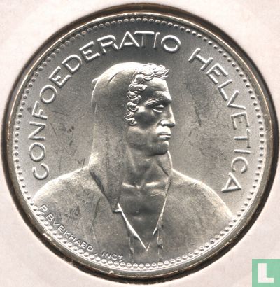 Zwitserland 5 francs 1965 - Afbeelding 2