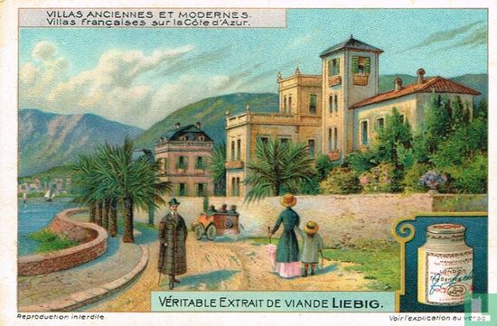 Villas françaises sur la Côte d'Azur