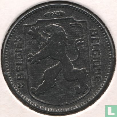Belgium 1 franc 1945 - Image 2